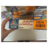 Italeri M-109 E4/G/A1/A2 Self-Propelled Gun Model Kit Collectors Item
