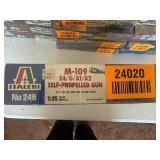 Factory Sealed Italeri M-109 E4/G/A1/A2 Self-Propelled Gun Model Kit Collectors Item