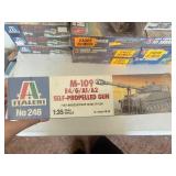 Factory Sealed Italeri M-109 E4/G/A1/A2 Self-Propelled Gun Model Kit Collectors Item