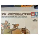 Tamiya M-1 Abrams Main Battle Tank Model Kit Collectors Item