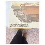 Tamiya M-1 Abrams Main Battle Tank Model Kit Collectors Item