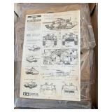 Tamiya M-1 Abrams Main Battle Tank Model Kit Collectors Item