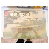 Factory Sealed AMT ERTL General Dynamics M1-A1 Abrams Model Kit Collectible Item