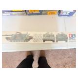 Factory Sealed Tamiya M1A1 Abrams 120mm Gun Main Battle Tank Model Kit Collectors Item