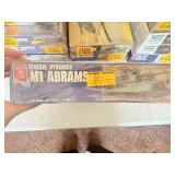 Factory Sealed AMT ERTL General Dynamics M1 Abrams Model Kit Collectors Item