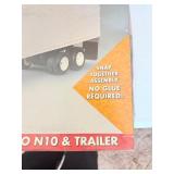 AMT ERTL Snap Fast Volvo N10 & Trailer Model Kit Collectors Item