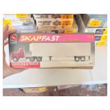 AMT ERTL Snap Fast Volvo N10 & Trailer Model Kit Collectors Item