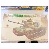 Tamiya M60A1 U.S. Army Medium Tank Model Kit Collectors Item
