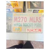 Factory Sealed DML Modern AFV Series M270 MLRS w/ M26 Rocket Pods Model Kit Collectors Item