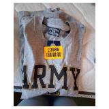 Brand New with Tags Steve & Barry’s Army University T-Shirt Size L