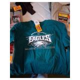 Brand New with Tags Mens NFL Philadelphia Eagles Long Sleeve Shirt Size L