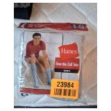 Brand New in Packaging Hanes Over-the-Calf Tube Socks 6 Pair in Grey Size 6-12