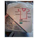 Brand New in Packaging Mens White T-Shirts Size L Brands Hanes and K-Marts