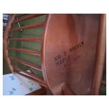 Light Maple Rocking Chair, Realt Maple as seen on the Bottom of Chair