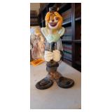 Murano Glass Clown Figurine