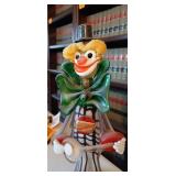 Murano Glass Clown Figurine