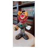 Murano Glass Mini Clown Figurine