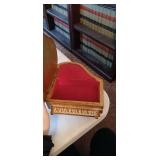 Wooden Music Jewelry Box with Portrait of a Woman and other Elegant Designs