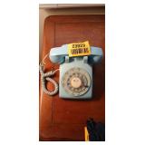 Bell System Western Electric Teal Rotary Phone