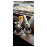 Andrea by Sadek White Dove Porcelain Bird Decor Set