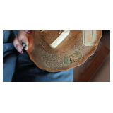 Sakura Japanese Vintage Musical Plate, which plays the song "As Time Goes By"