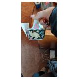 Vintage Porcelain Cat Trinket Baskets