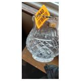 Handcut 24% Lead Crystal Diamond Cut Pitcher