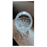 Set of 3 Handcut 24% Lead Crystal Trinket Dishes