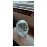 Set of 3 Handcut 24% Lead Crystal Trinket Dishes