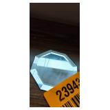 Set of Crystal Raindeer and Swan, Made of 32% Full Lead Crystal by Swarovski