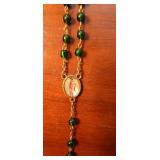 INRI Cross and Rosary Set