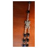 INRI Cross and Rosary Set