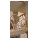 Set of 3 Sized Genuine hand-cut Lead Crystal Trinket Dishes