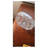 Set of Genuine Hand Cut Lead Crystal Baskets