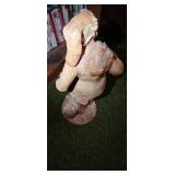 Vintage Marwal Ind Inc Chalkware Fisherman Sculpture 18" Tall