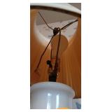 Beautiful Underwriter Labratories Floral Lamp