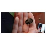 Swank Gold-Toned Tie Clip and “The American Academy of Neurological and Orthopedic Surgeons” Pins Set