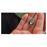 Swank Gold-Toned Tie Clip and “The American Academy of Neurological and Orthopedic Surgeons” Pins Set