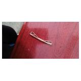 Swank Gold-Toned Tie Clip and “The American Academy of Neurological and Orthopedic Surgeons” Pins Set