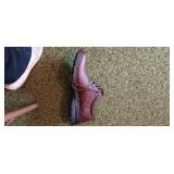 Slightly Used Mens Thom McAm Brown Leather Dress Shoes Size 10.5