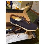 New Polo Ralph Lauren Navy and Brown Shoes Size 10.5
