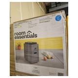 1lb Rectangular Fire Pit Gray - Room Essentialsâ¢ - Retail: $150