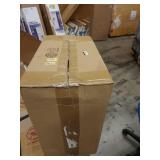 Woodland Tall Carved Wood Table Brown - Thresholdâ¢: Oval Farmhouse Accent Table/Chair, No Assembly Required - Retail: $95