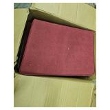 Modern Red Linen Accent Chair C373CR - Retail: $299