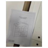 9-Cubby Kids Bookshelf Toy Storage Organizer - White Wooden Bookcase for Playroom, Nursery & Kids Room - Retail: $200