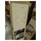 72\" Carson 5 Shelf Bookcase with Doors White - Thresholdâ¢: Sturdy Storage, Traditional Style - Retail: $300