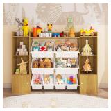 Kids Toy Storage Unit with Display Shelves - Retail: $189
