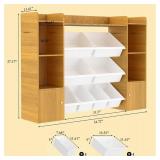 Kids Toy Storage Unit with Display Shelves - Retail: $189
