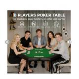8 Player Octagonal Poker Table Top - Retail: $150