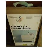 Modern 3 Drawer Dorm Dresser White - Room Essentialsâ¢: Laminated, CARB Certified, Includes Anti-Tip Hardware - Retail: $162